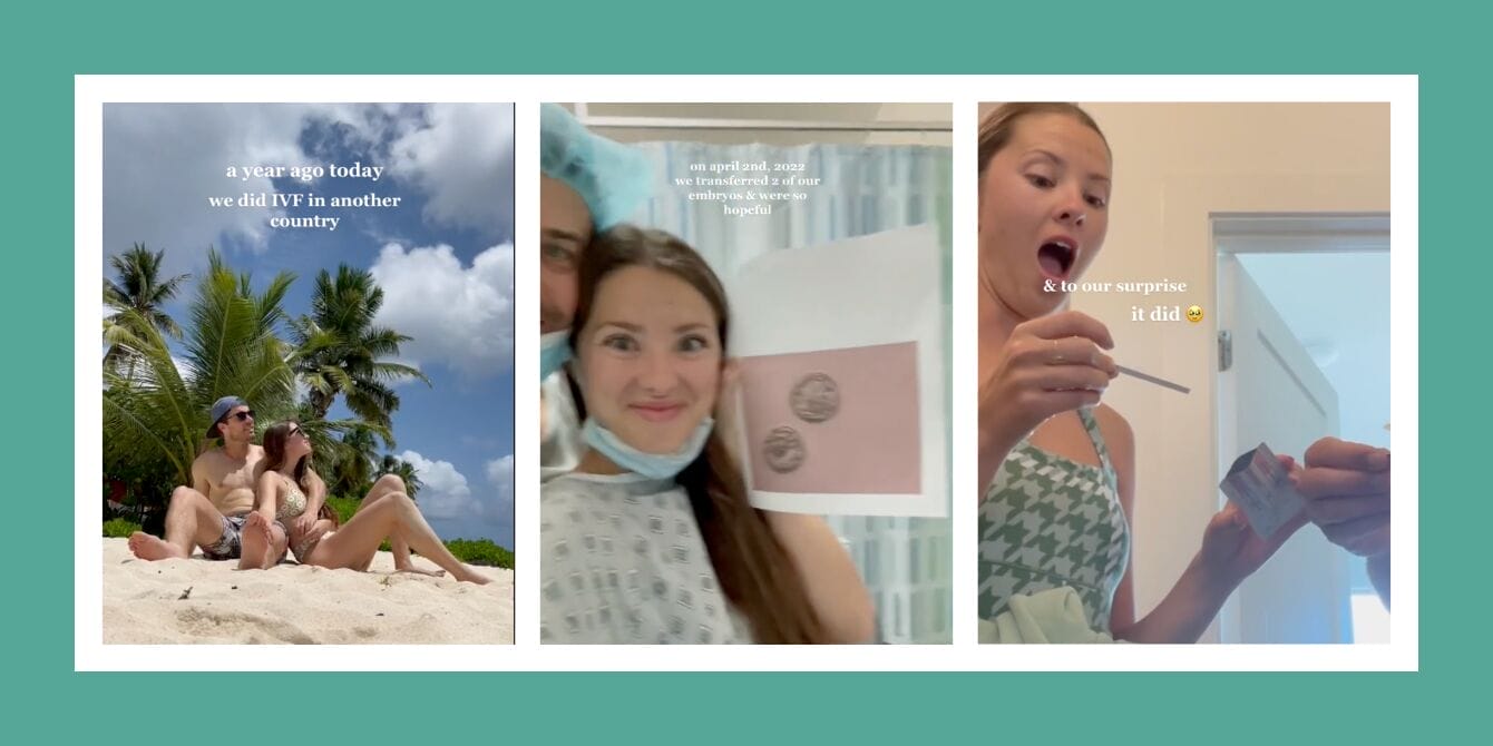 This couple couldn’t get pregnant—until a viral TikTok changed everything couple travels to barbados for ivf and gets pregnant