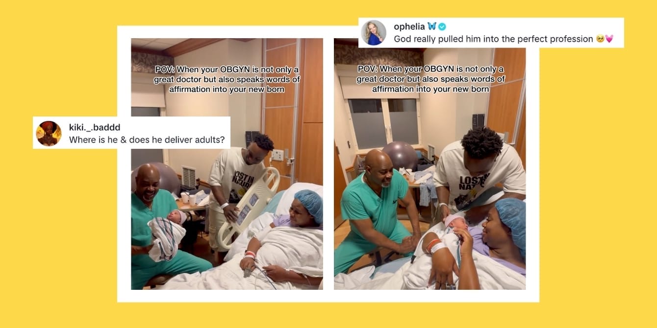 ‘The world will never be the same’: Doctor delivers powerful affirmations to newborn Doctor delivers affirmations to newborn in viral TikTok moment