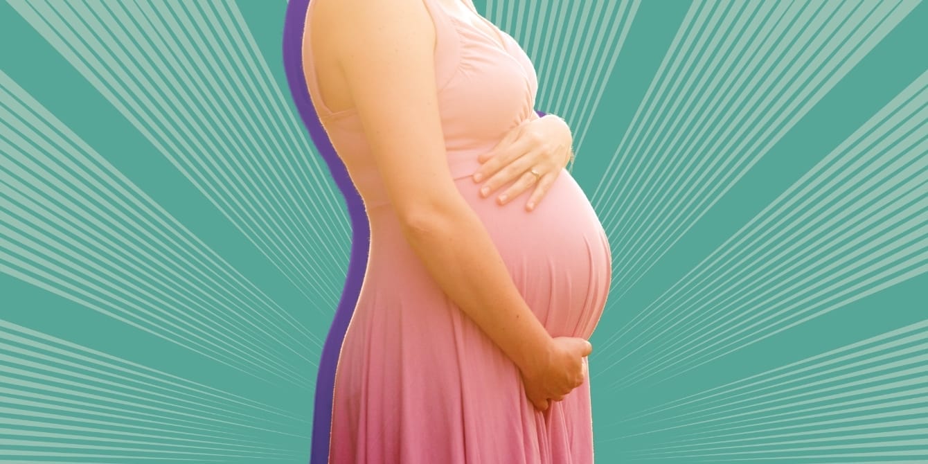 Pregnancy’s hidden superpower: scientists discover natural flu defense that protects moms and babies Flu and pregnancy - How your pregnant body develops a natural flu defence. A woman holding her pregnant belly.