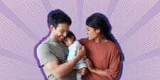 The invisible labor that’s breaking moms: How unequal mental load impacts mental health Mental load: A family of three (mom, dad, and baby), hugging