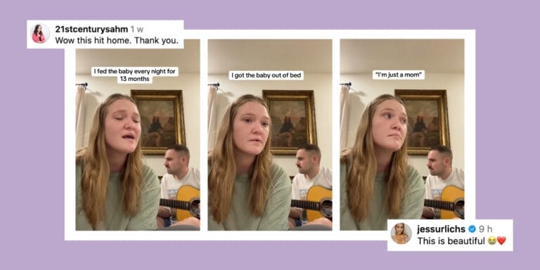 Parents’ heartfelt ‘Just a Mom’ song goes viral—and moms everywhere feel seen Viral TikTok: Still images of a lady singing