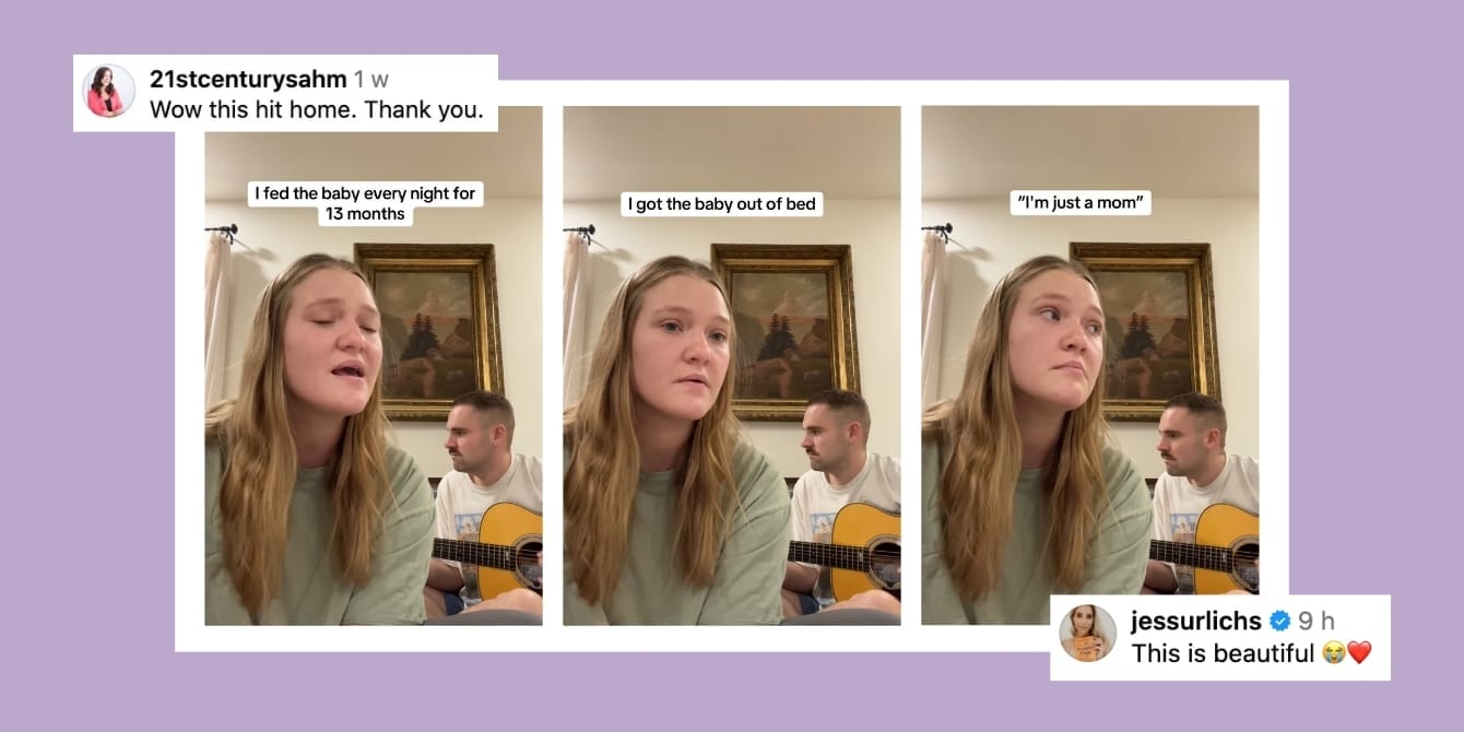 Parents’ heartfelt ‘Just a Mom’ song goes viral—and moms everywhere feel seen Viral TikTok: Still images of a lady singing