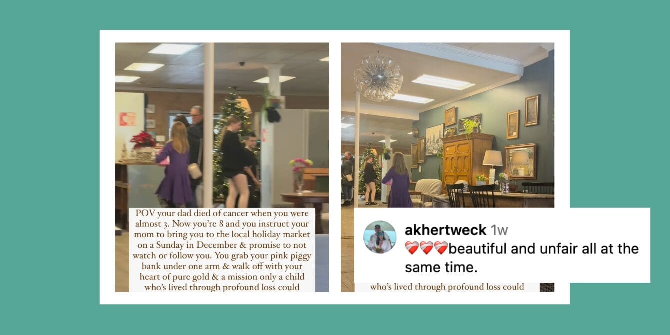 After losing her dad, this 8-year-old’s holiday gesture will leave you in tears 8 year old being gift for mom after losing dad