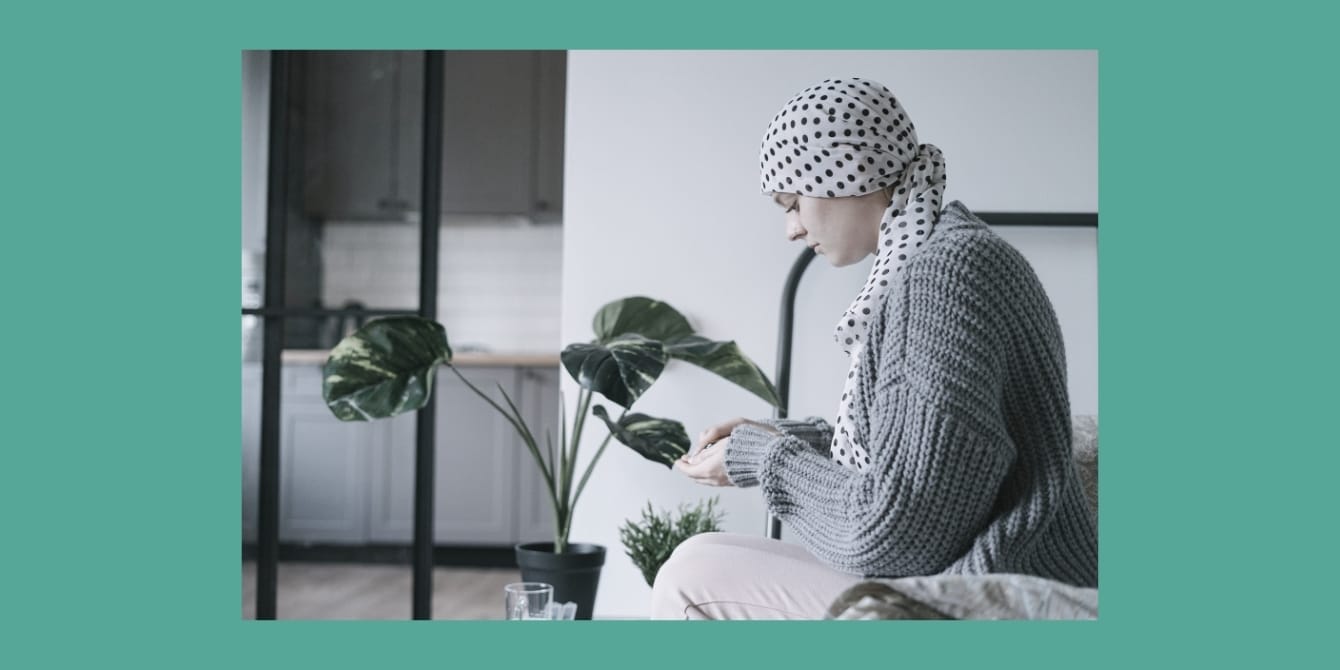 Why young women are almost twice as likely to be diagnosed with cancer as young men A young woman with cancer