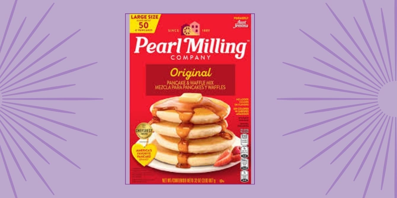 Milk allergen risk prompts pancake mix recall—how to keep your family safe Pearl Milling Company pancake recall: An image of a Pearl Milling pancake mix box