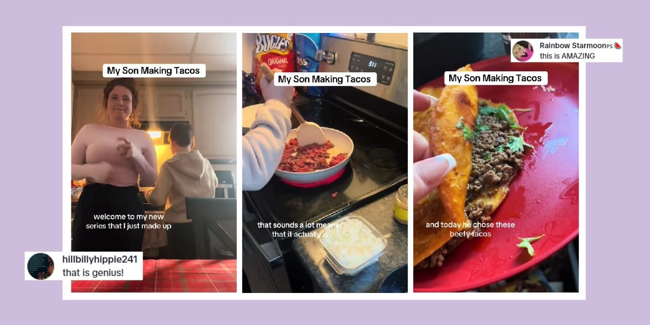 Mom’s brilliant hack for picky eaters has TikTok cheering—and parents taking notes A TikTok mom making her picky eater son cook his own food