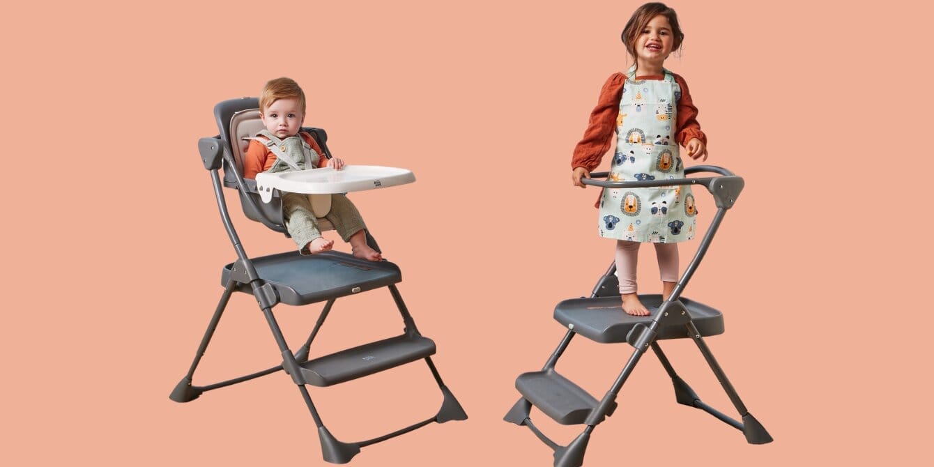 Why Moms Are Calling This High Chair + Toddler Tower a Parenting Game-Changer