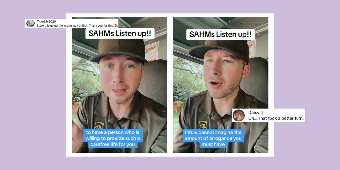 ‘How entitled could you be?’ TikTok video on stay-at-home moms goes viral A man