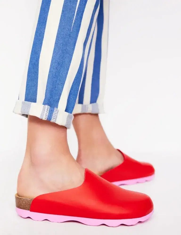 Boden Colour Block Clogs