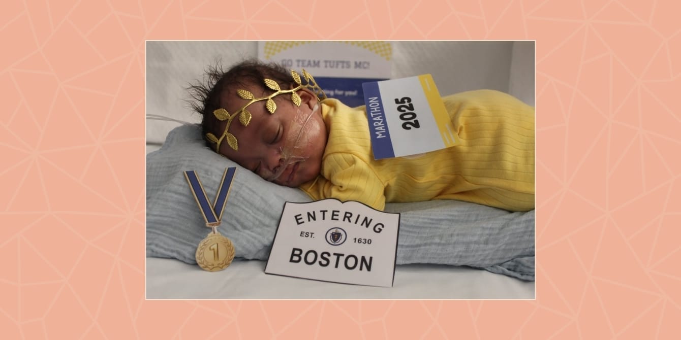 Tufts NICU babies ‘run’ their first Boston marathon and steal every heart along the way NICU babies