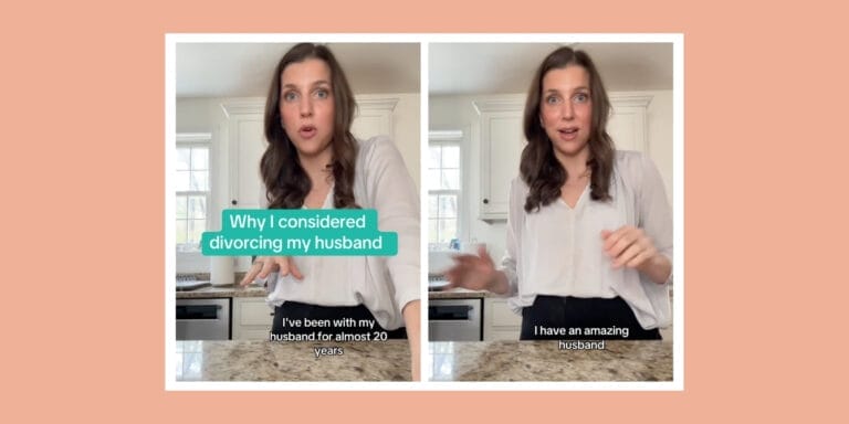 Mom of four shares why household chores almost ended her marriage Mom talking about invisible labor