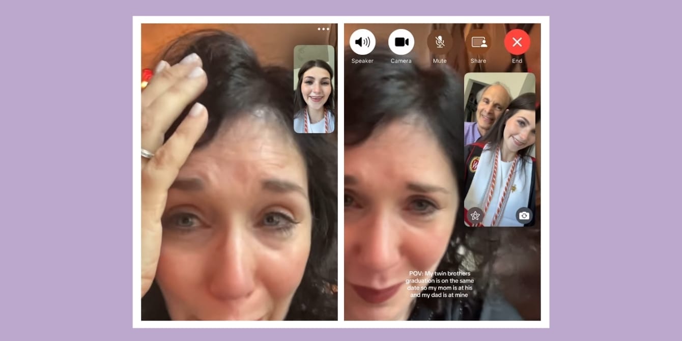 Why this mom’s college graduation breakdown went viral Viral TikTok mom crying over daughter's graduation