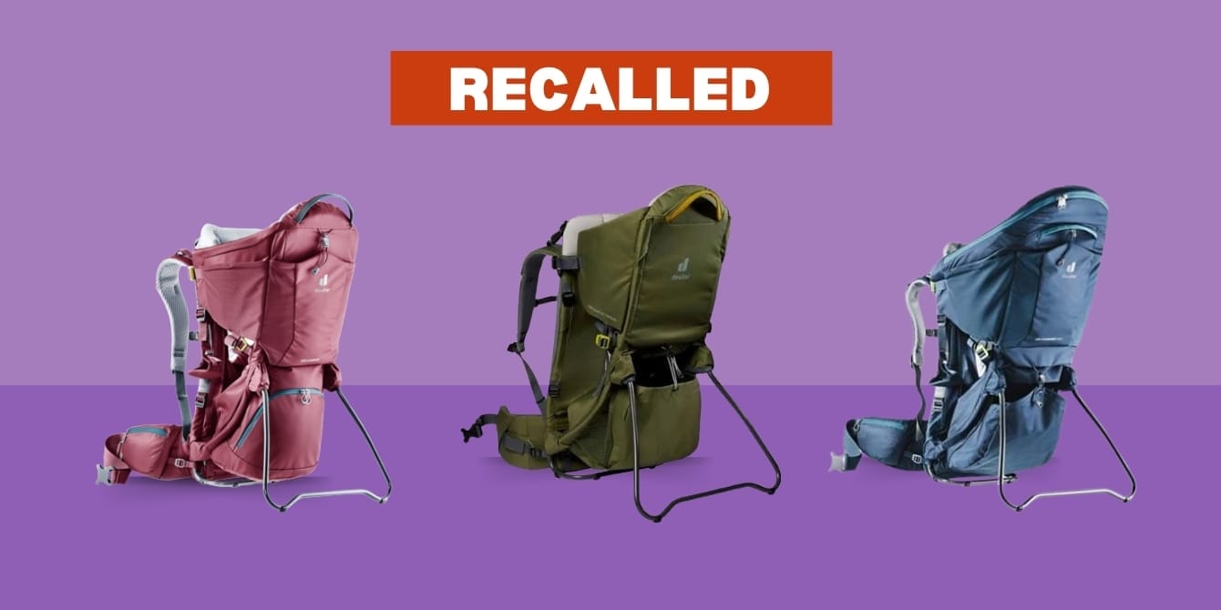 Popular child carriers recalled due to fall hazard — what parents need to know Deuter Kid Comfoet baby carrier