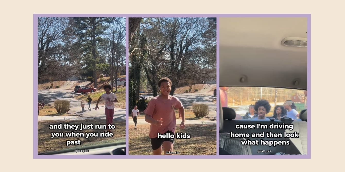 Teacher lives near his students—but what they do when they see him will melt your heart Viral Instagram post - Kids running to their teacher