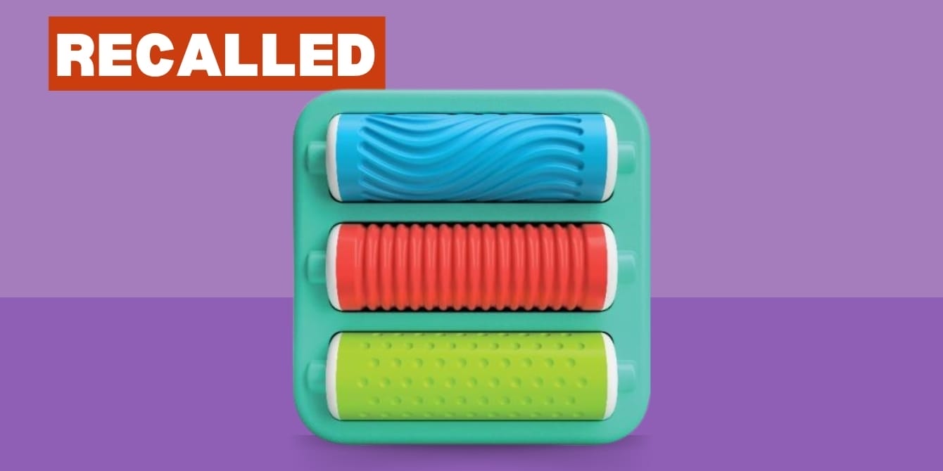 Fat Brain Toys recalls sensory toy due to magnet hazard—here’s what parents should know Fat Brain Toys PlayTab Rollers Tile