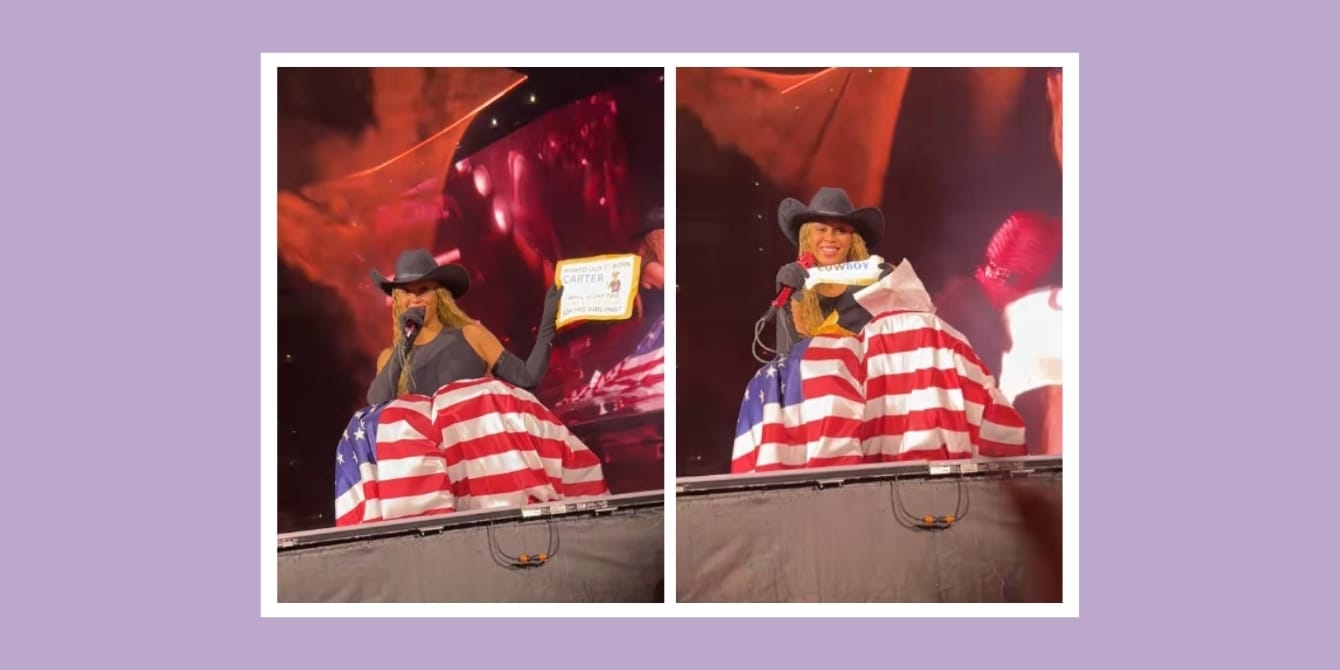 Beyoncé surprises pregnant fan with sweet gender reveal on stage Beyonce gender reveal concert