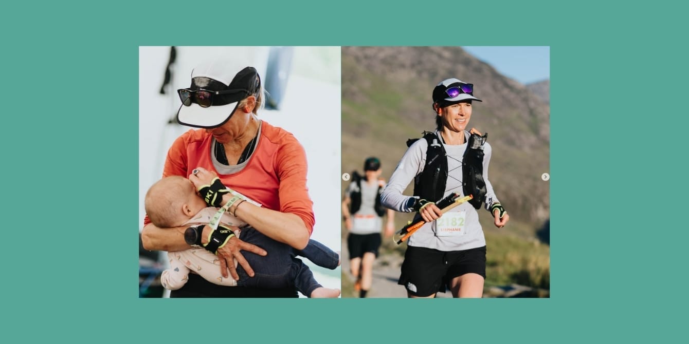 Mom wins 62-mile ultramarathon 6 months after giving birth—while breastfeeding her baby along the way canadian mom