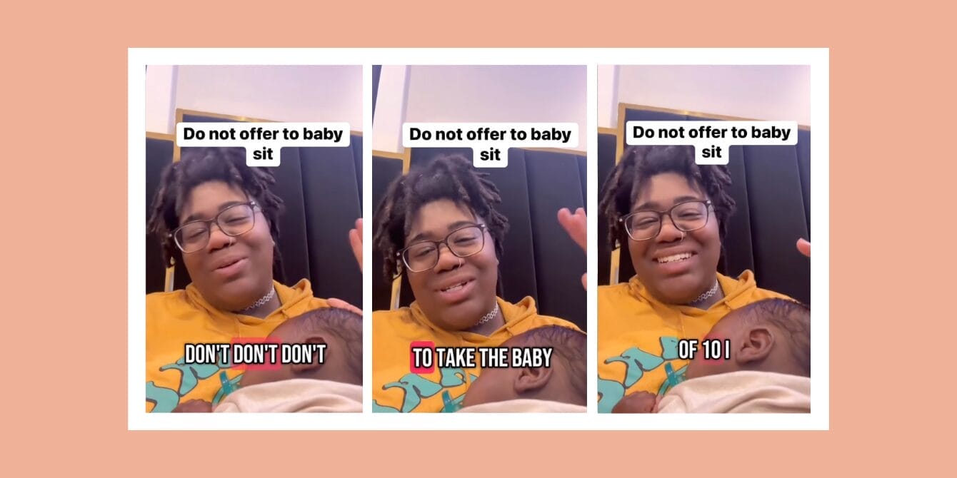 The one mistake people keep making when visiting moms who just gave birth viral video of mom explaining the number one mistake people make when visiting a mom who just gave birth