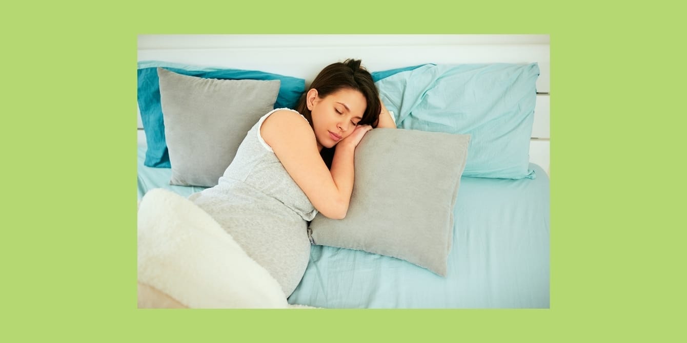 Could your sleep schedule predict early labor? New study suggests it might pregnant mom sleeping