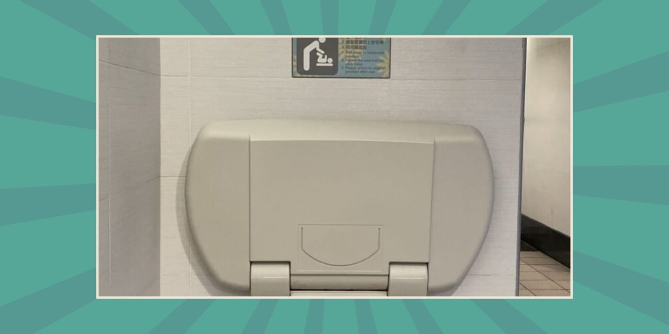 Finally, a law that gets it: Washington requires changing tables in all public restrooms Changing table