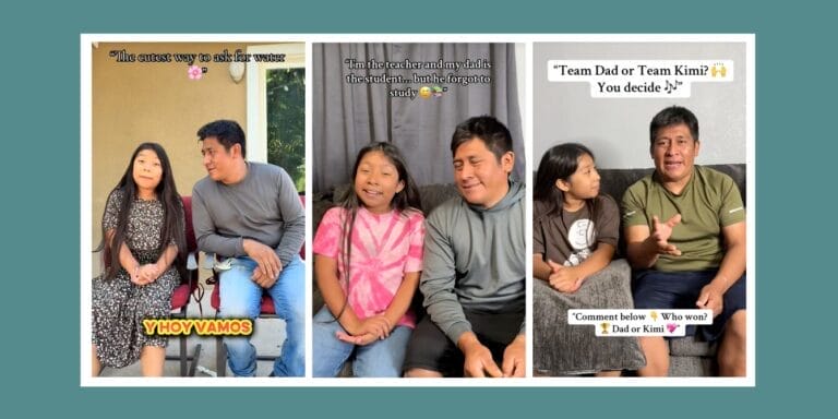 A 9-year-old’s English lessons for her dad are melting hearts everywhere Teaching dad english - Motherly