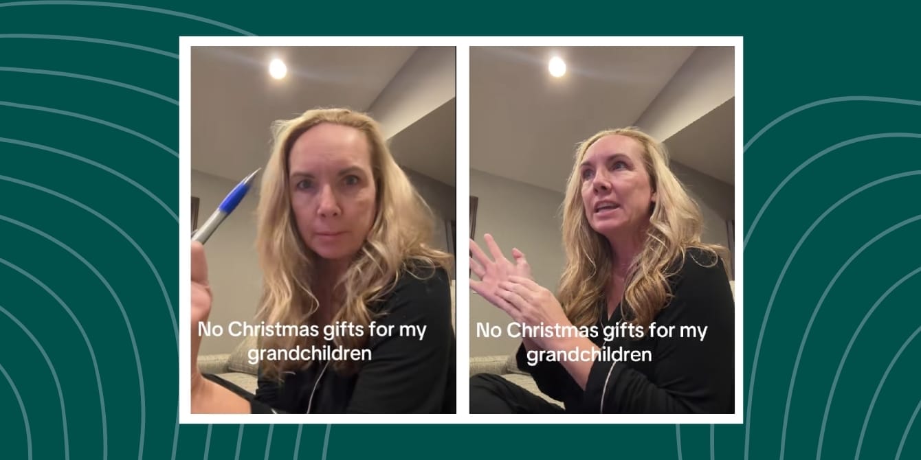 grandma no christmas gift - Motherly