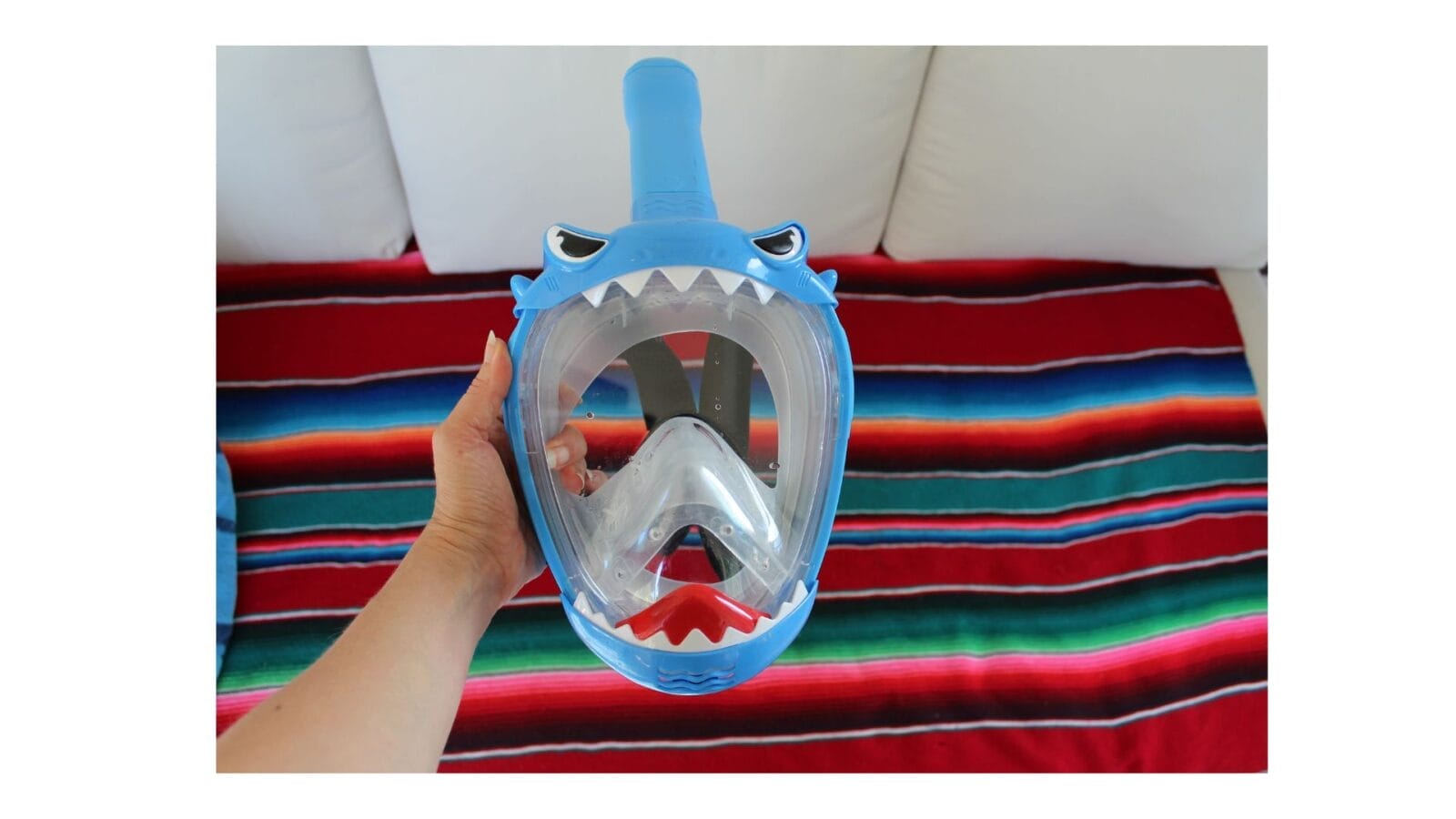 This top-rated snorkel mask boosted my kids' swimming confidence