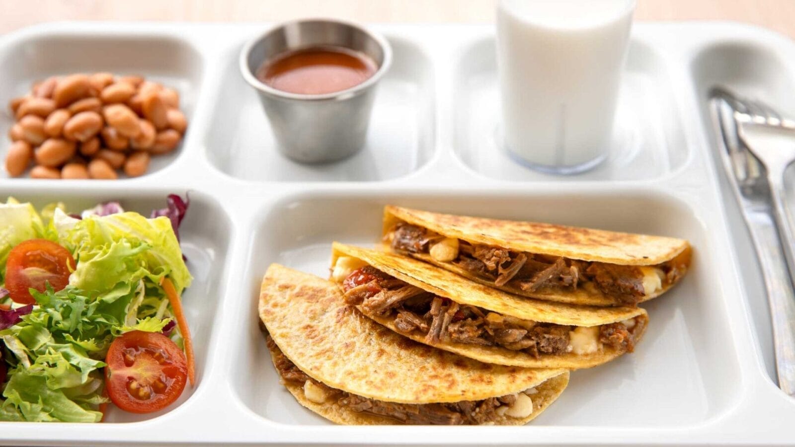 Ultraprocessed food makes up 62% of most kids' diets—school lunch is where that can change