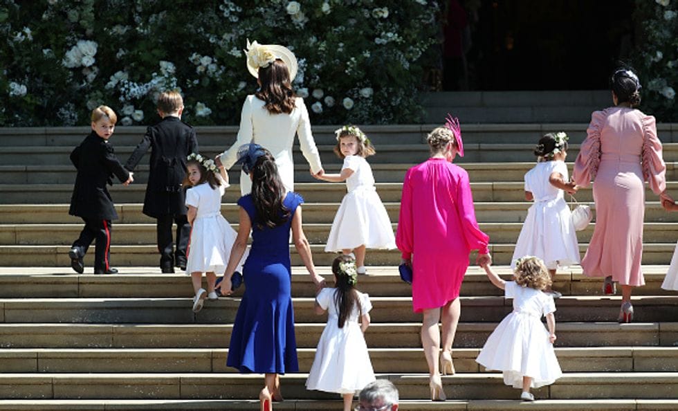 5 photos of kids being kids at royal wedding 2 - Motherly