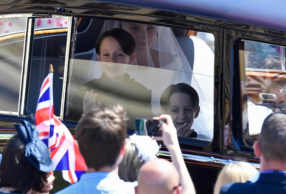 5 photos of kids being kids at royal wedding 4 - Motherly