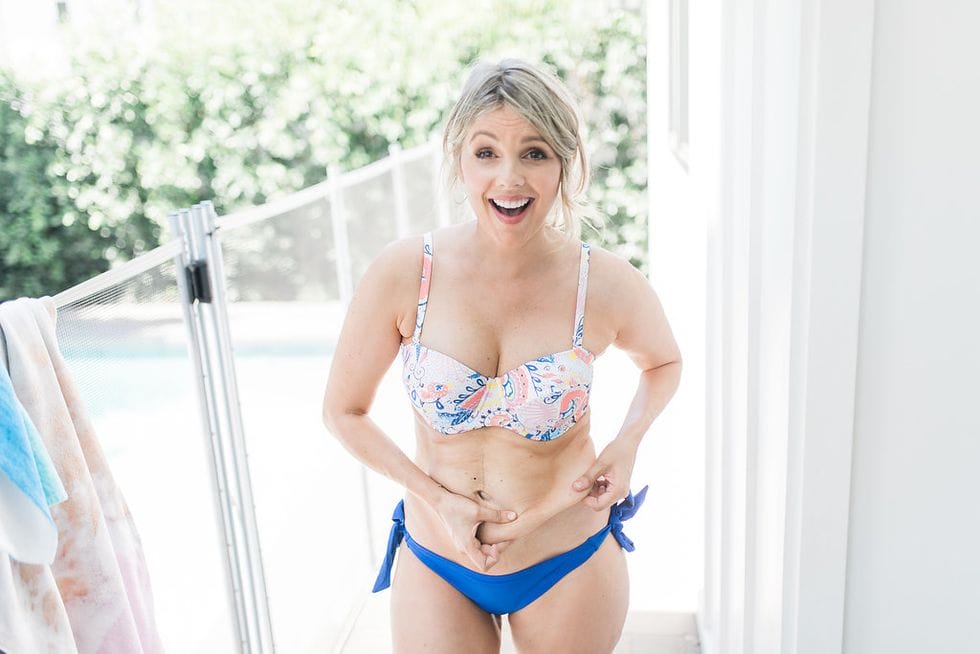 ali fedotowskys powerful postpartum body reveal 1 - Motherly