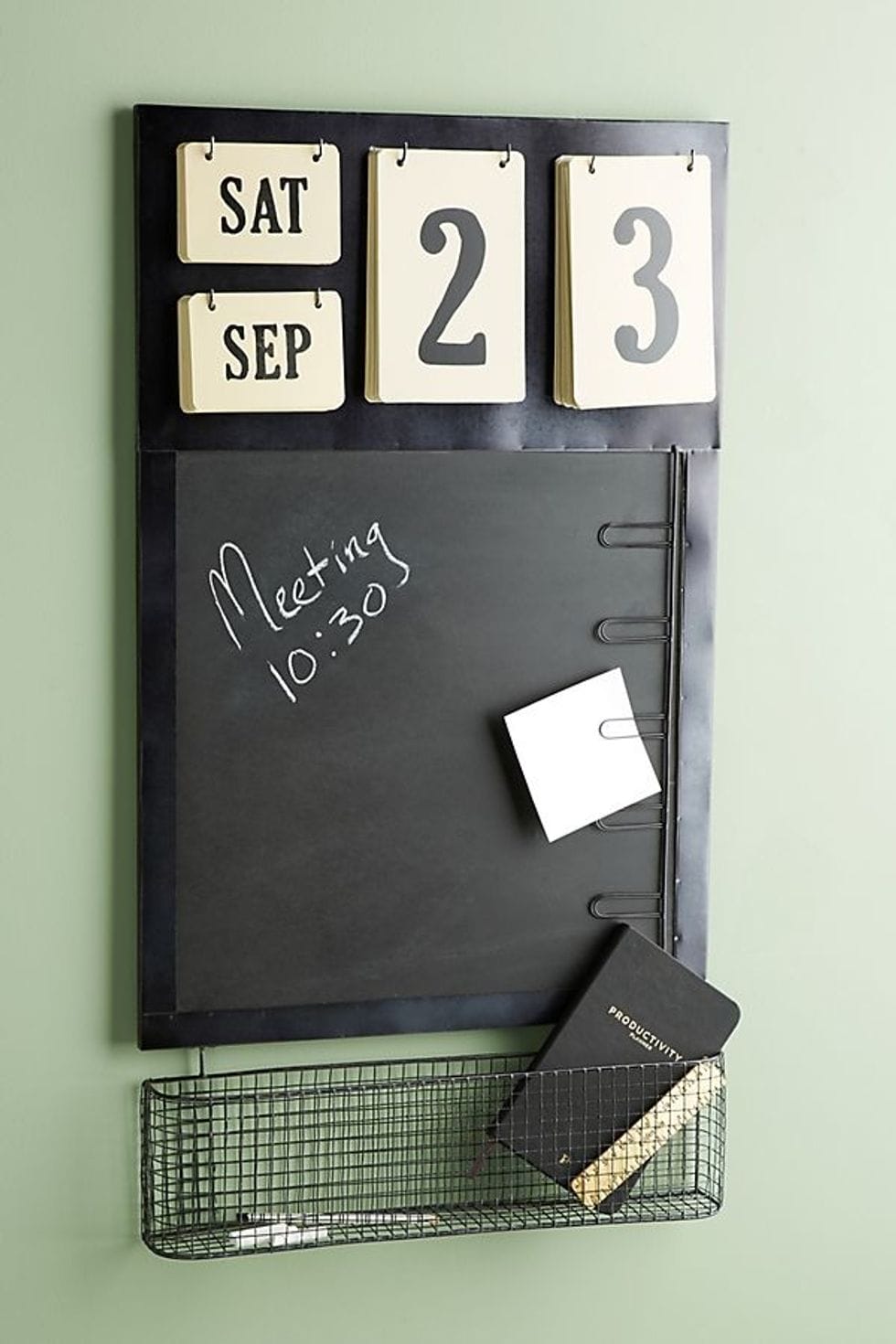Anthropologie chalkboard calendar