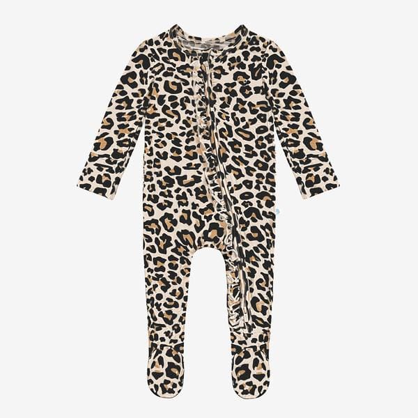 Posh Peanut lana leopard one piece