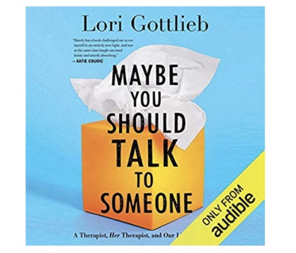 maybe you should talk to someone audiobook