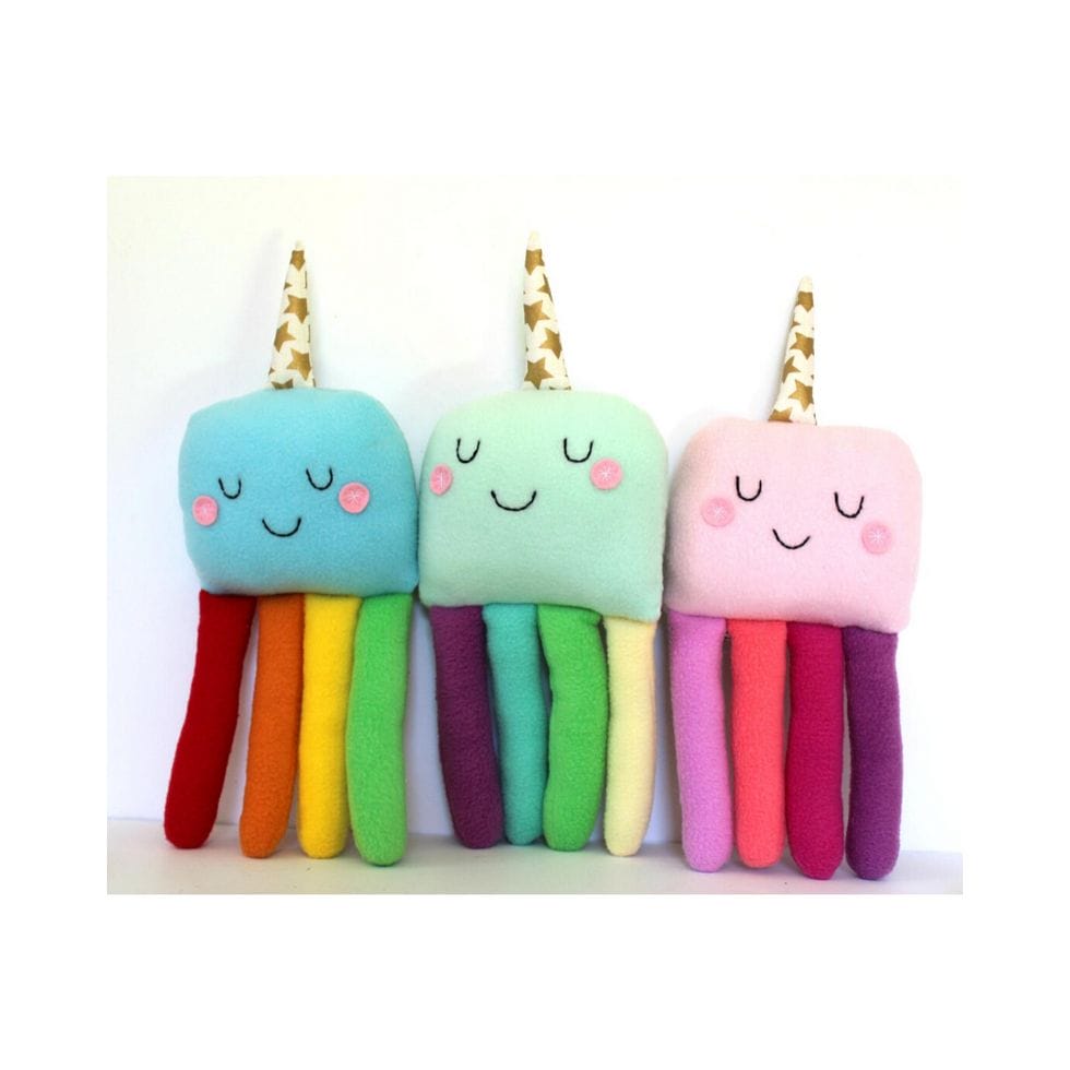 Plush Octopus Baby Toy