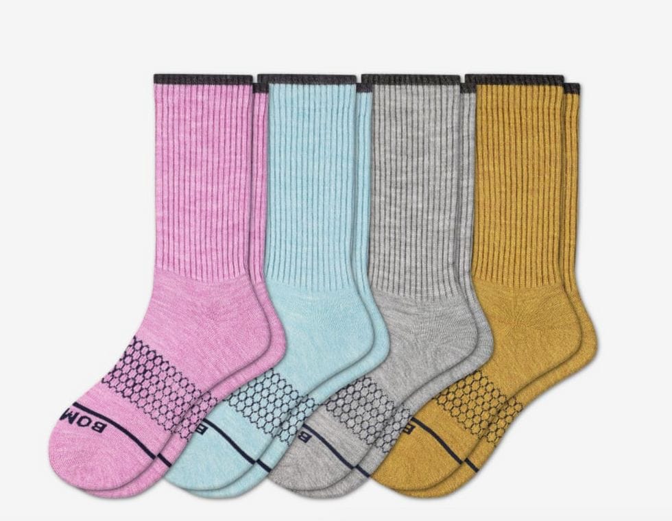 Women's Merino Wool Calf Sock 4-Pack