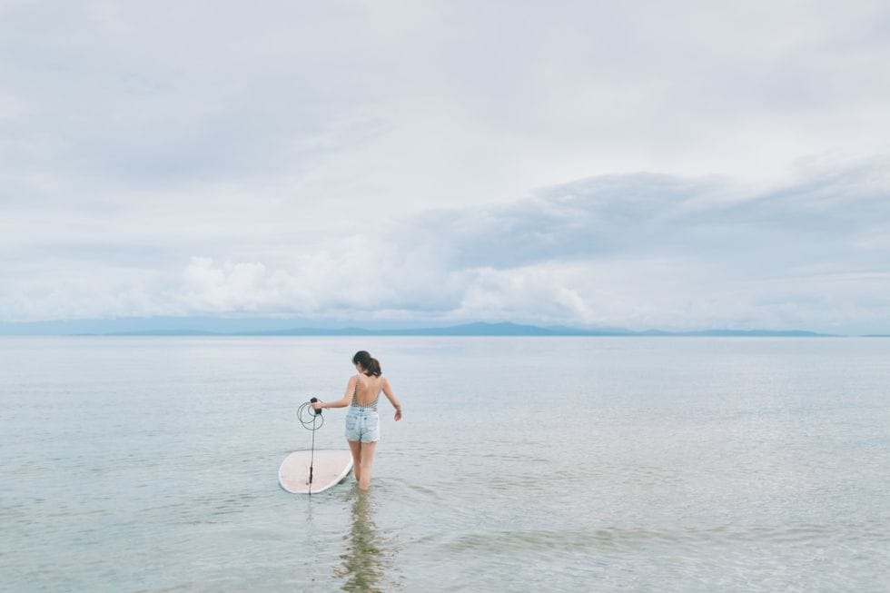 Paddle boarding