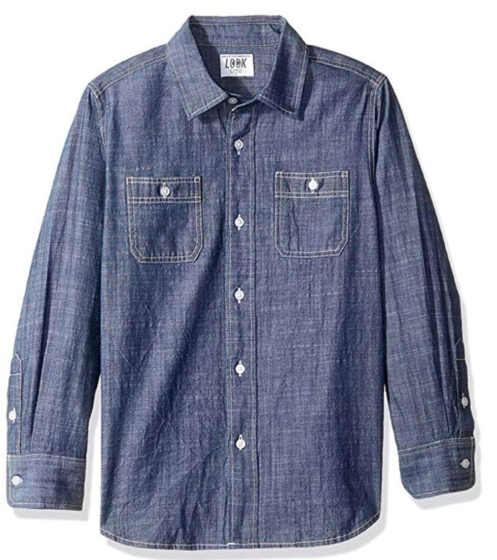 J.Crew Chambray shirt boys