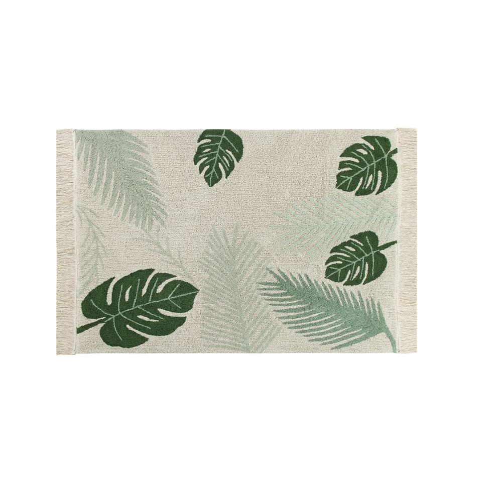 Lorena Canals Washable Rug Tropical Green