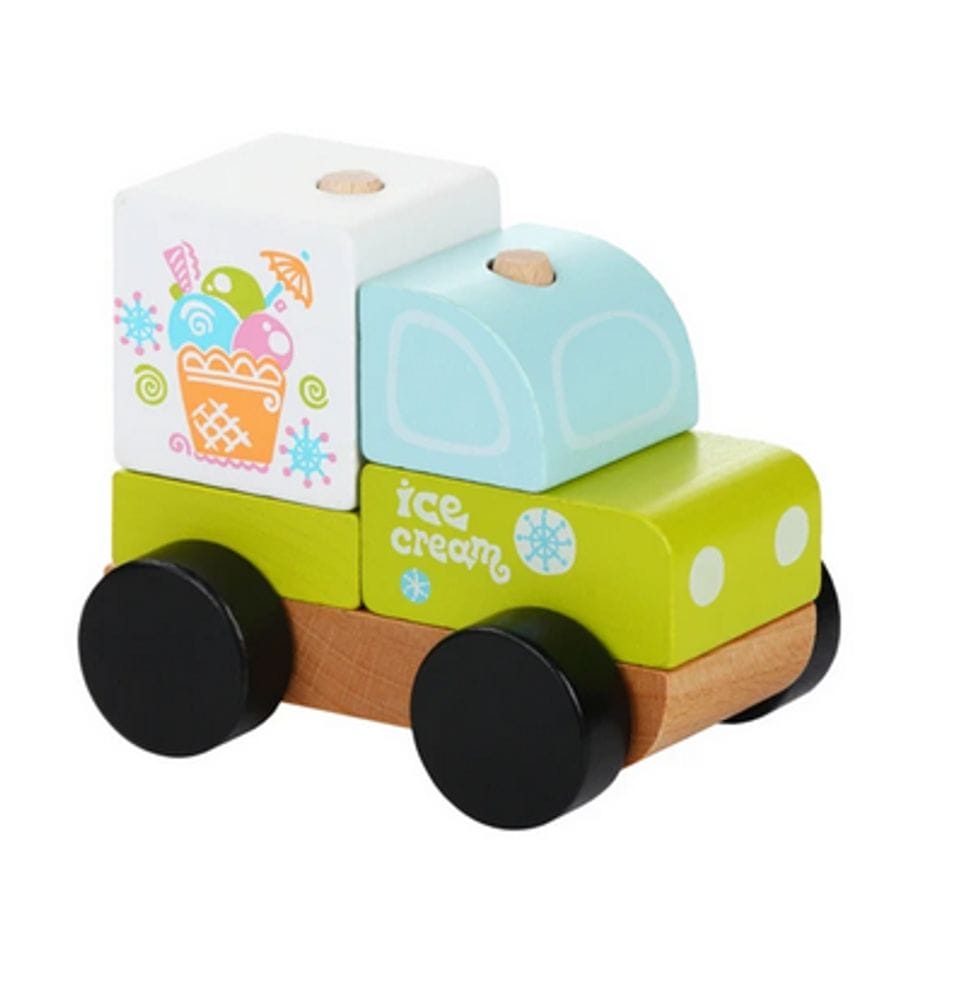 Wise Elk toy ice cream car