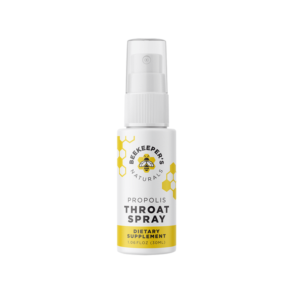 Beekeeper's Naturals propolis throat spray