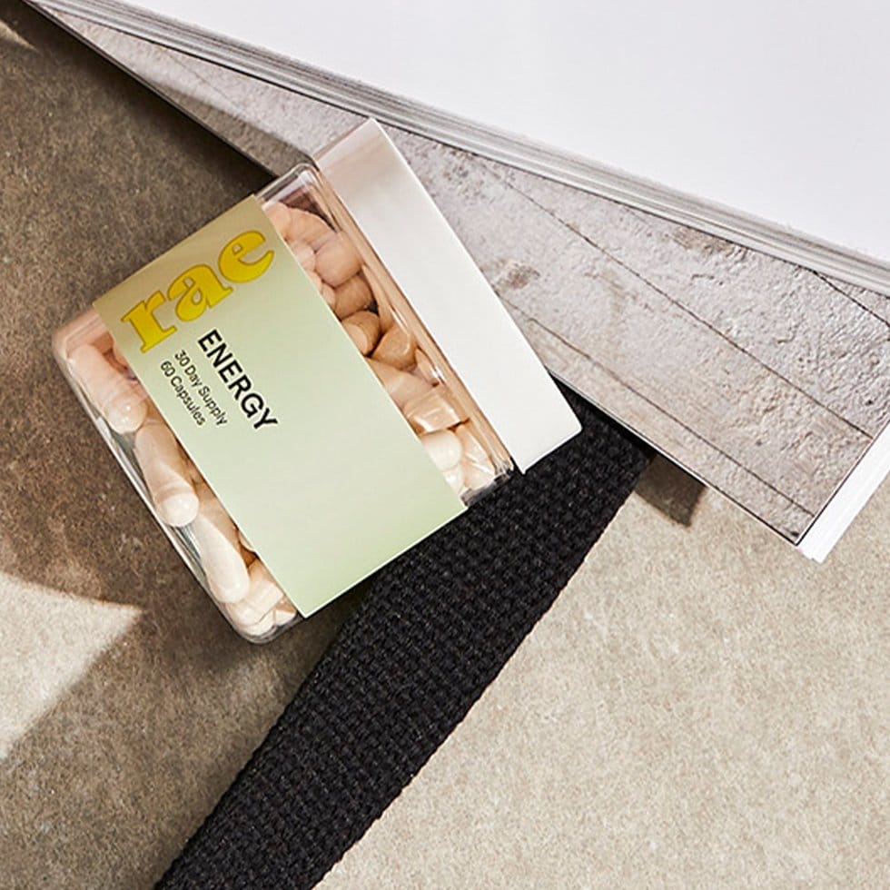 Rae Wellness energy capsule
