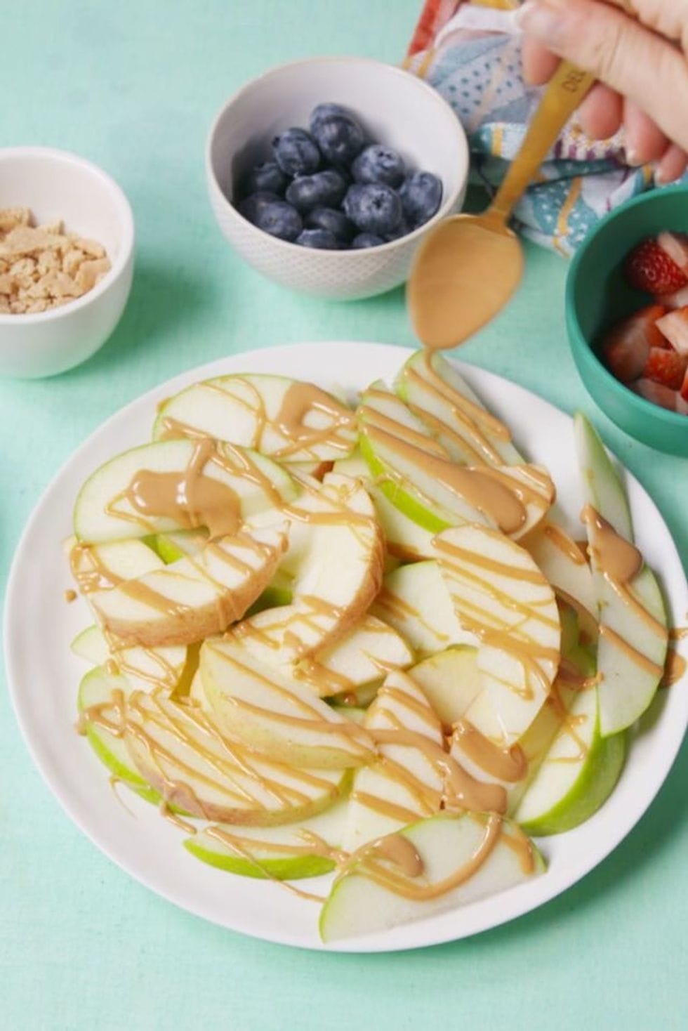 Breakfast Apple Nachos