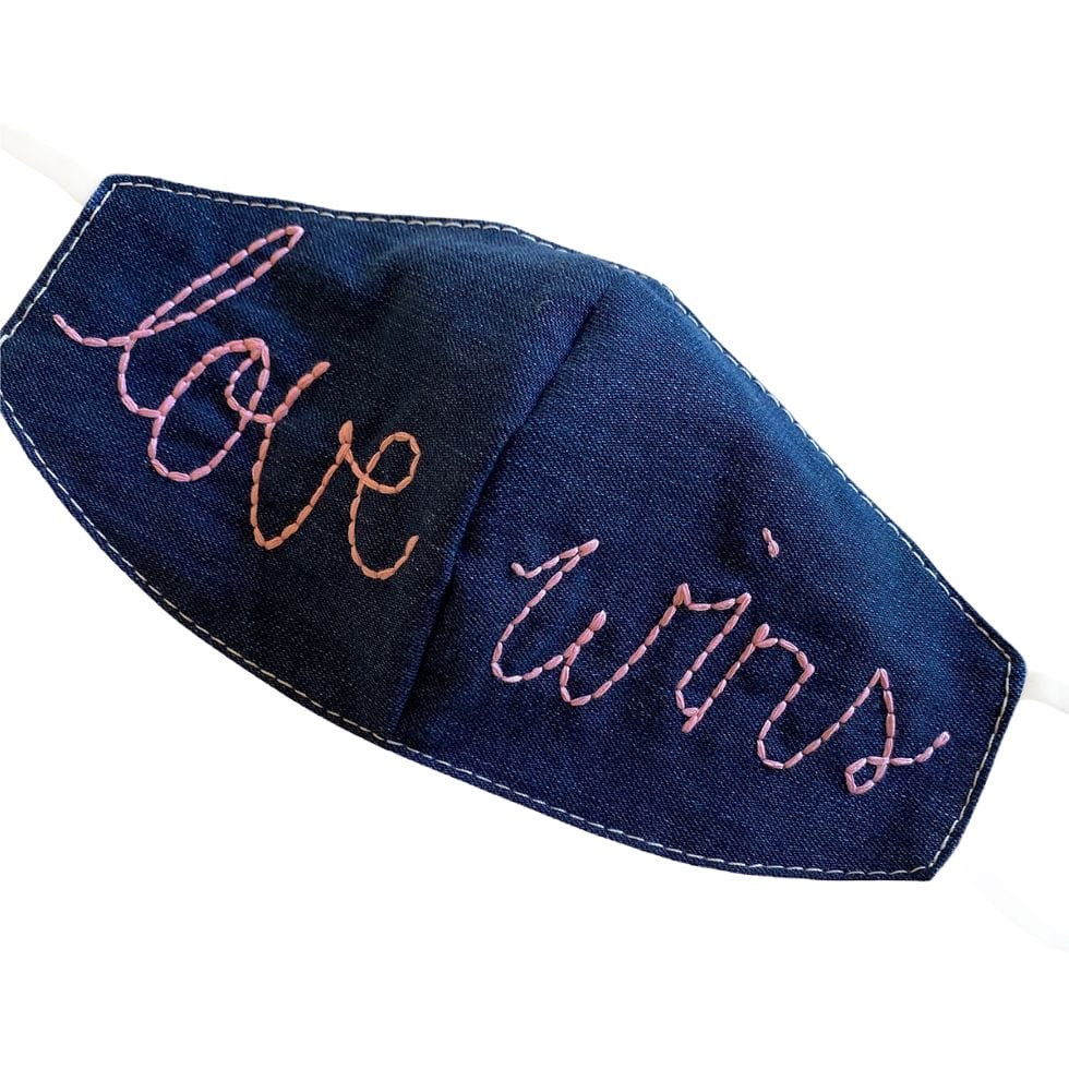 Ahida Correale The Love wins face mask