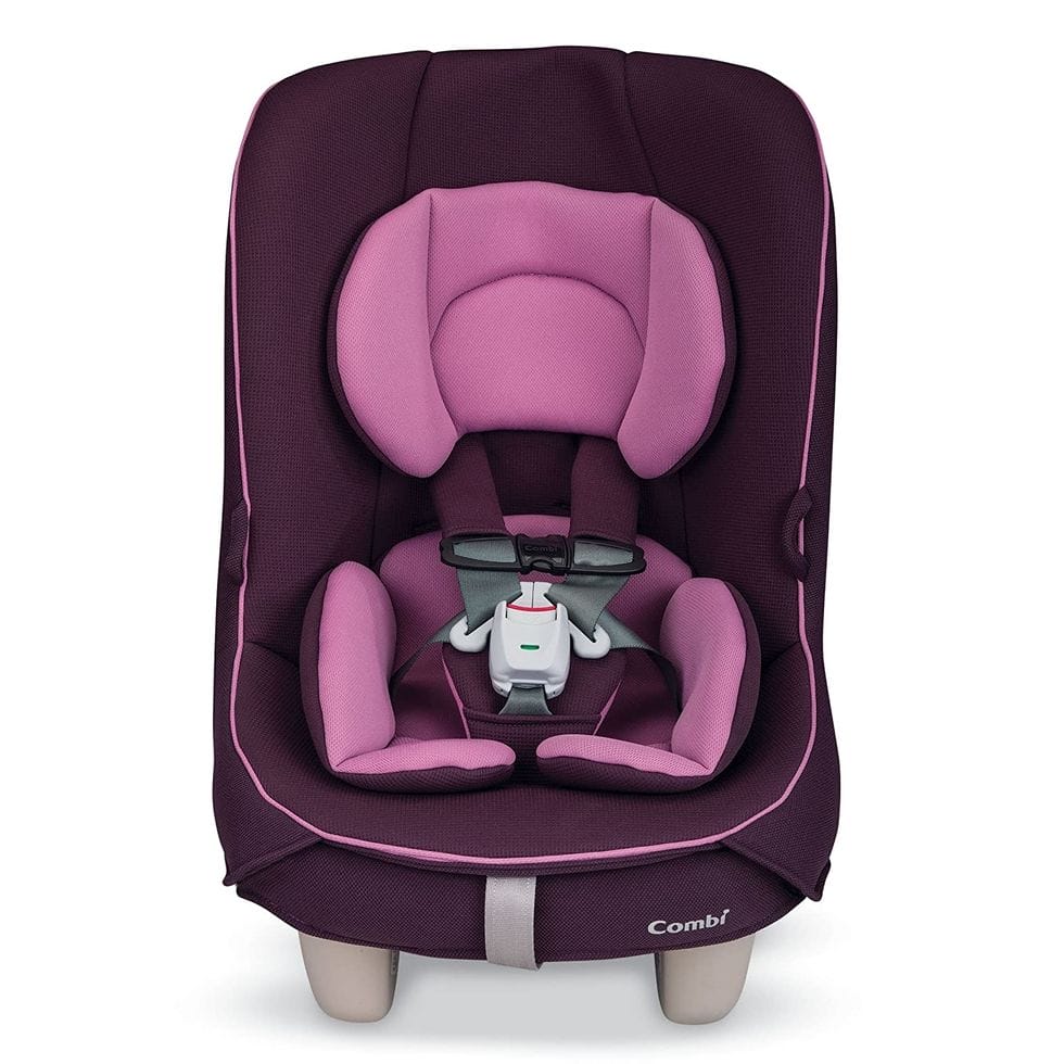 Combi Coccoro Streamlined Lightweight Convertible Car Seat | 3 Across In Most Vehicles