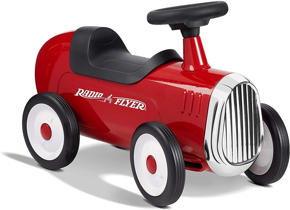 Radio Flyer Little Red Roadster, Toddler Ride on Toy, Ages 1-3 (Amazon Exclusive)