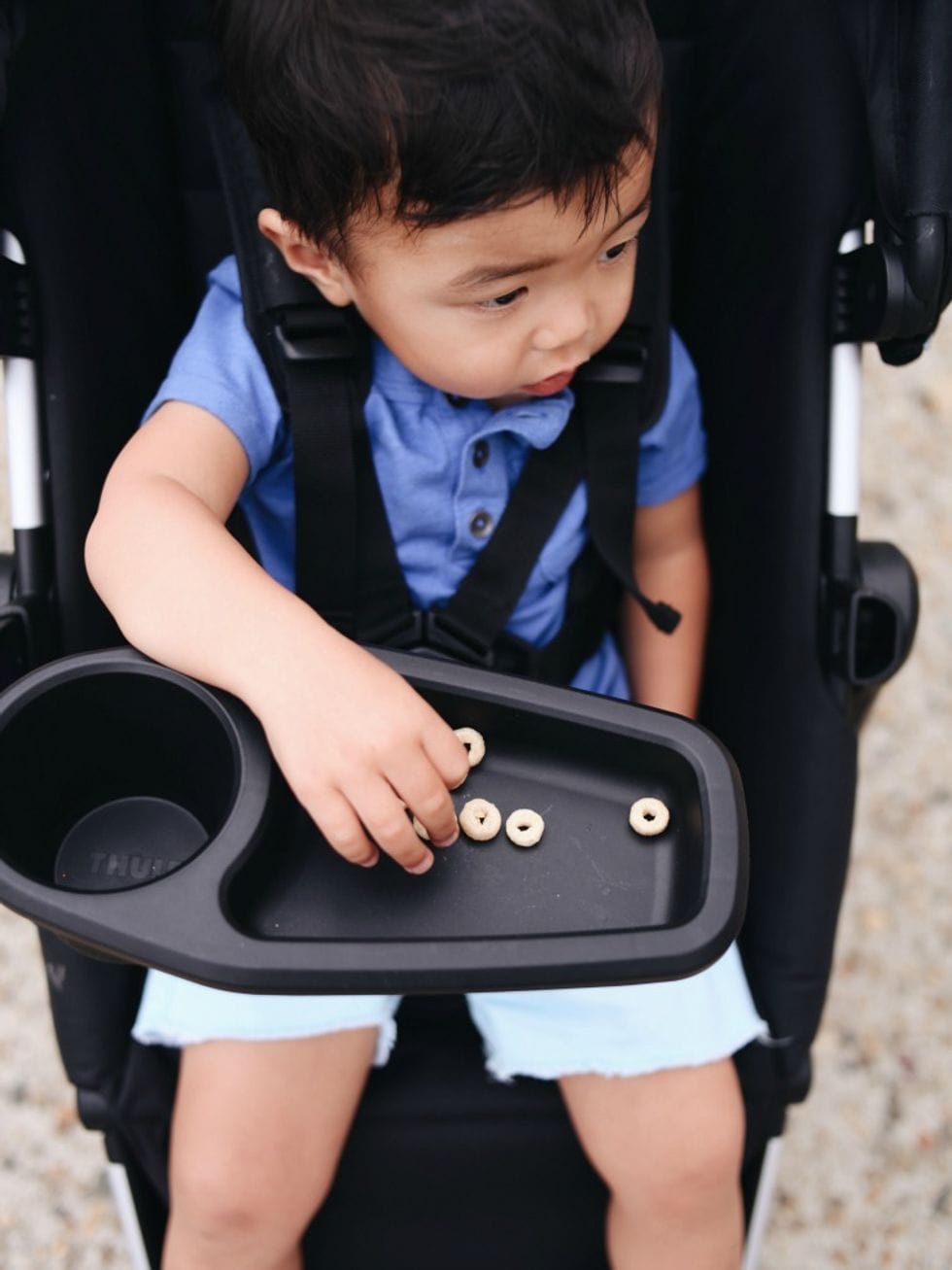 thule sleek double stroller review 5 - Motherly