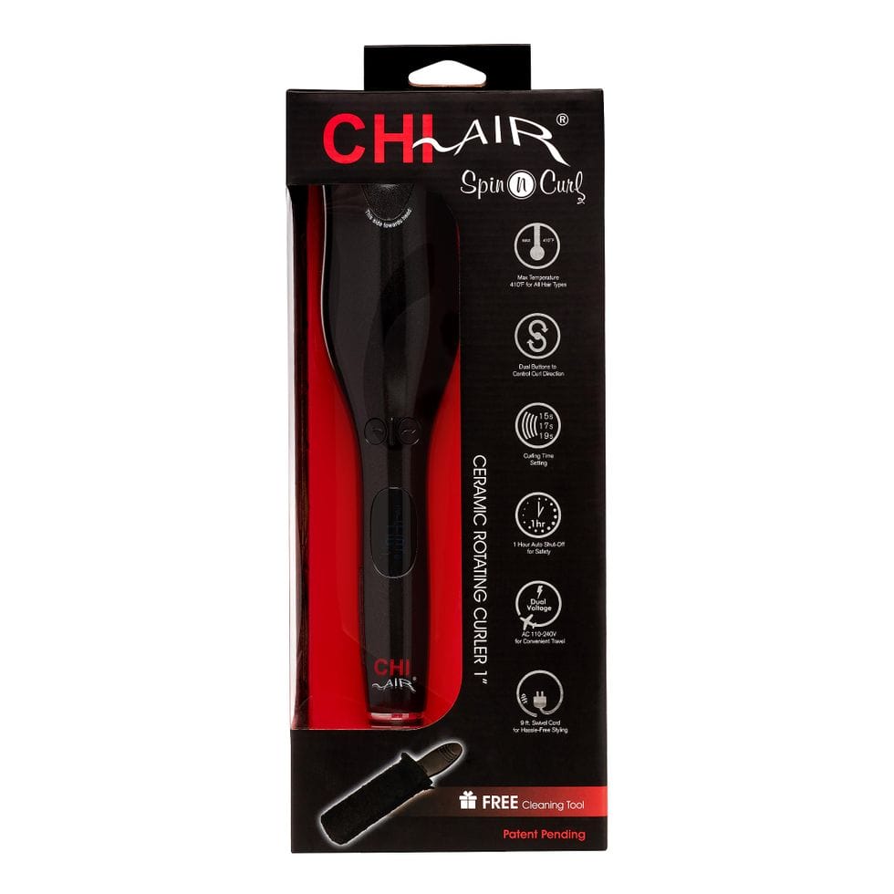 CHI-Spin-n-Curl-Ceramic-one-inch-Rotating-Curler