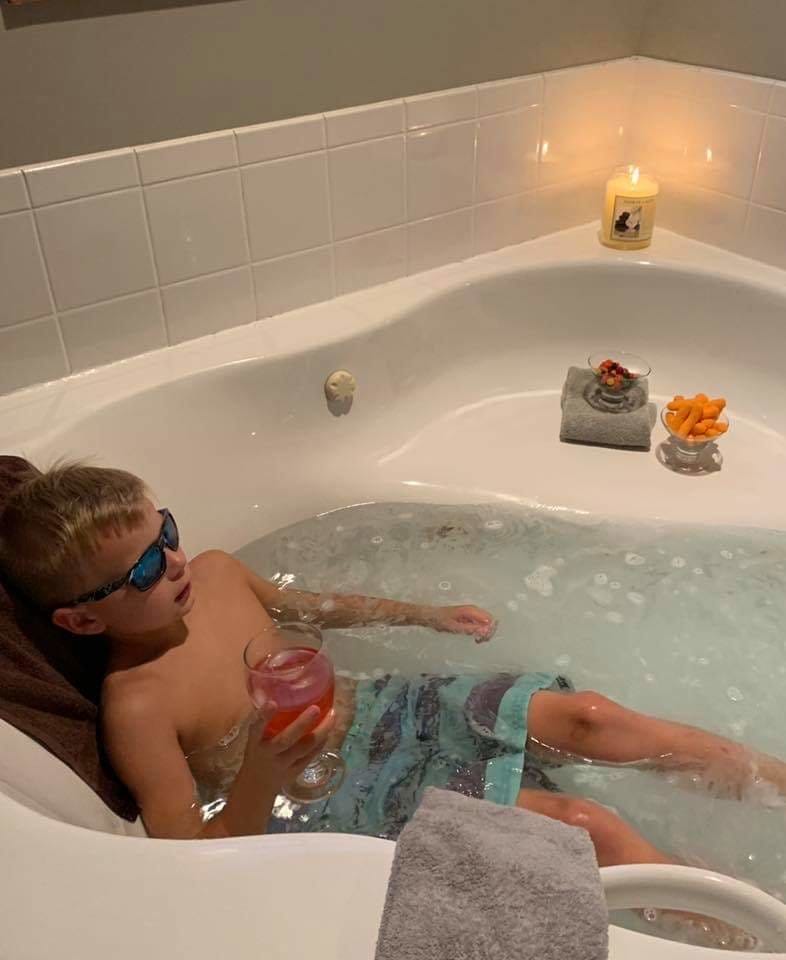 what went viral this week a back to school before and after much needed bath 0 - Motherly