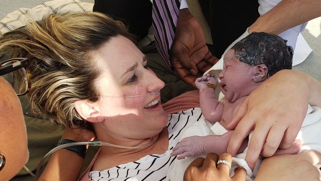 what went viral this week toddler bffs a teacher who gave birth at school 0 - Motherly